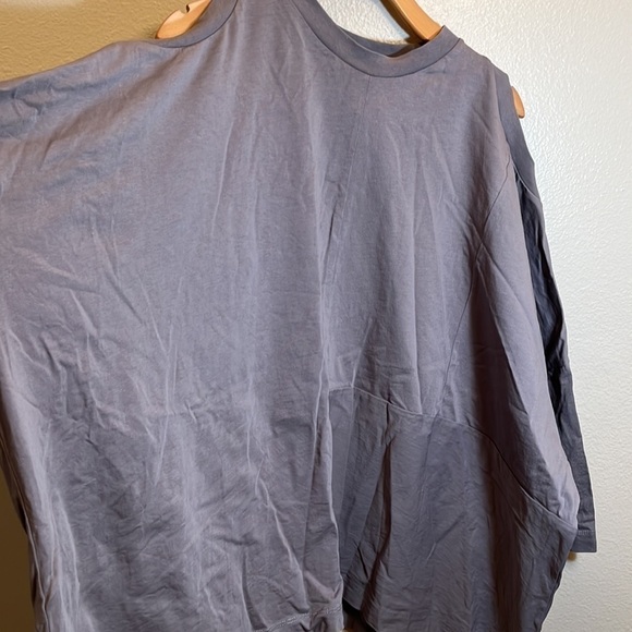 ASOS Design Cold Shoulder Oversized Shirt - Picture 5 of 9